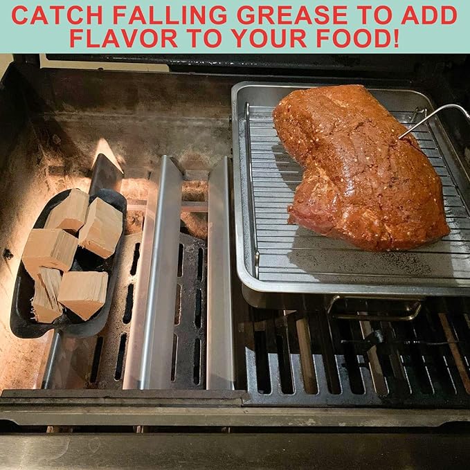 7620 Flavorizer Bars & 7528 Grill Grates for Weber Genesis 300 SER Gas Grill, Grill Parts for Webber Genesis E-310 S-310 E-320 S-320 E-330 S-330 EP-310 CEP-310 CEP-320 EP-320 CEP-330 EP-330