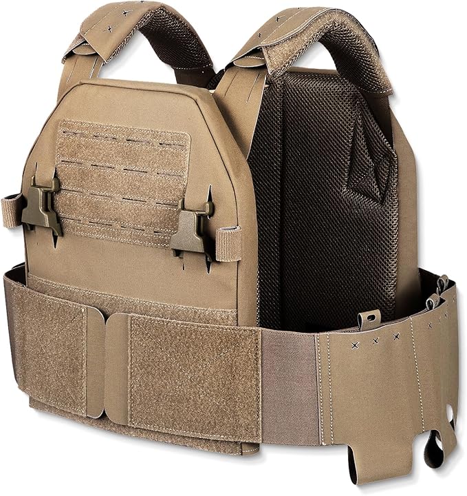LPPC V.2 Tactical Vest, Low-Profile Vest, Modular, Placard Compatible, Made from 1000D Nylon Laminates MultiCam
