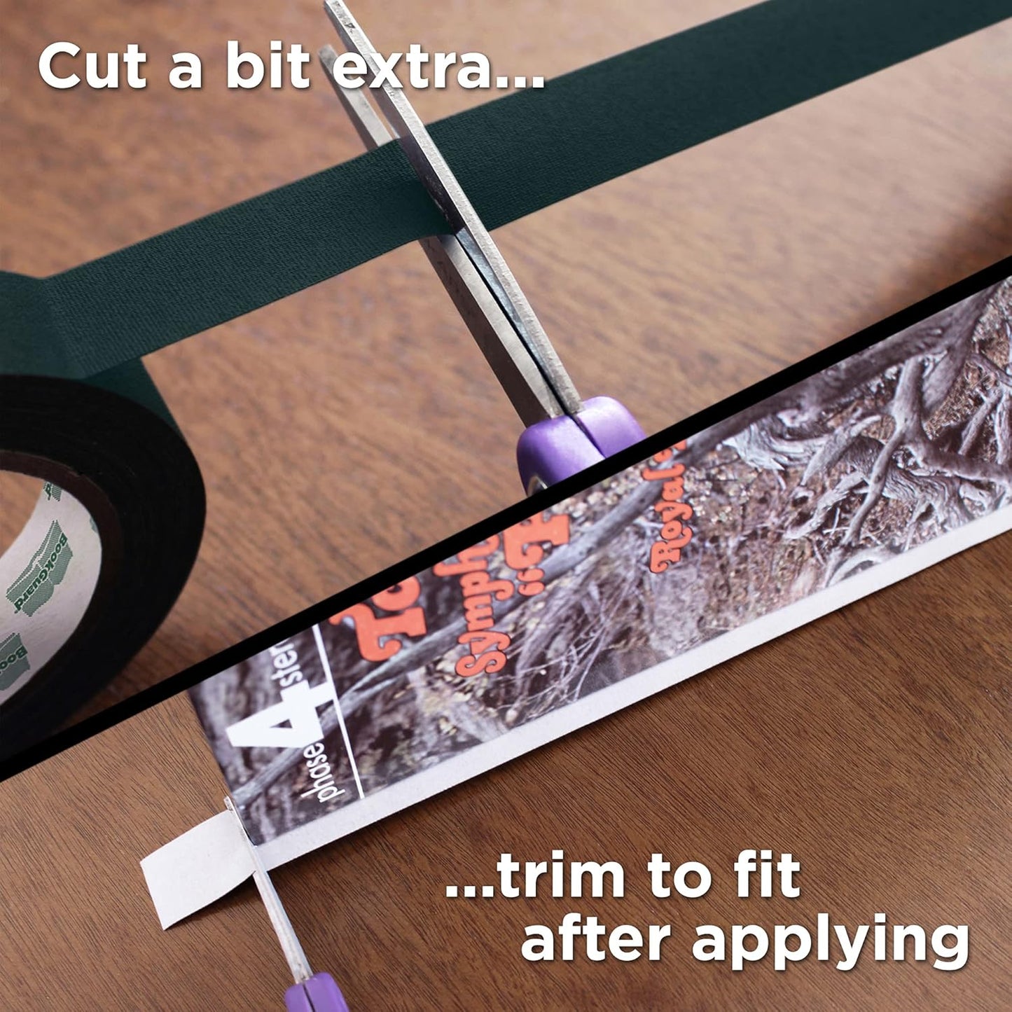 BookGuard 1 Inch Premium Bookbinding Repair Cloth Tape, 15 Yard Roll, Forest Green