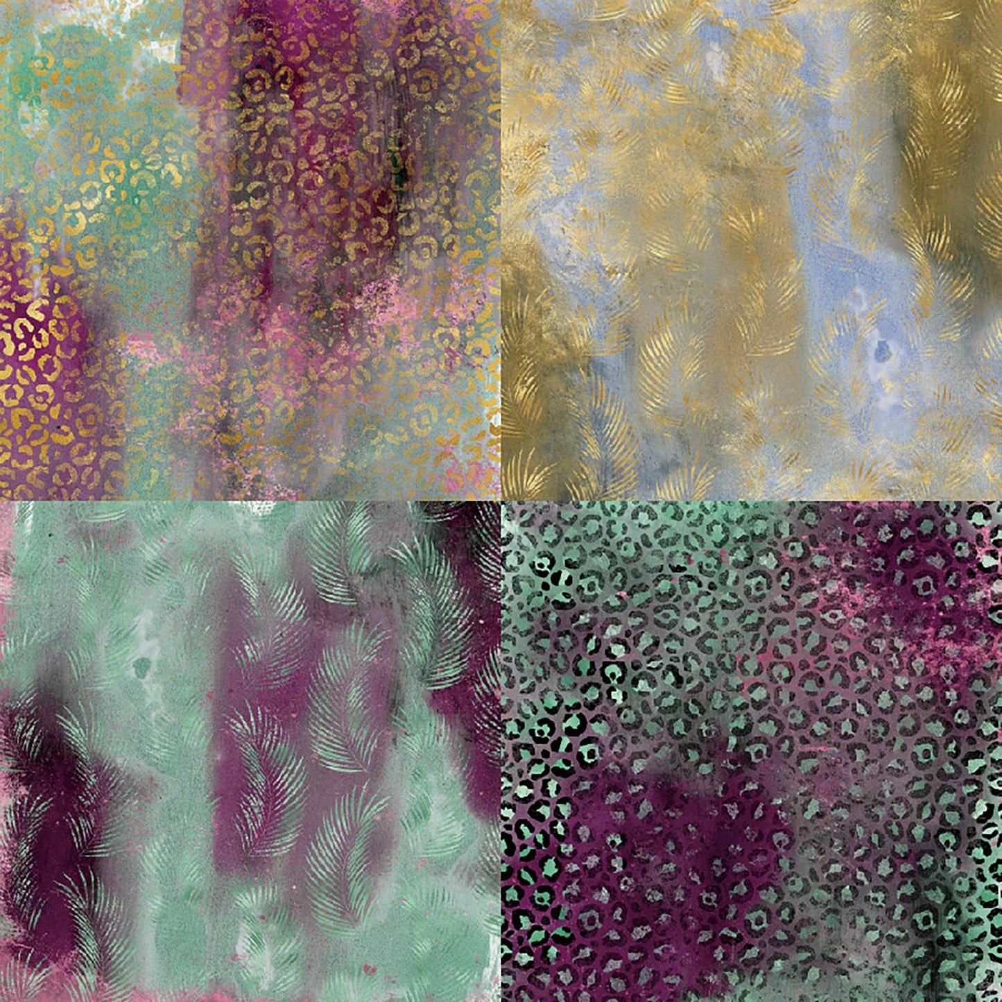 YASMEN 6"x6" Scrapbook Paper Pad - 24 Sheets of Patterned Cardstock for Card Making, Scrapbooking, Junk Journal, DIY Gift Cards - Single-Sided Decopodge Decorative Craft Paper