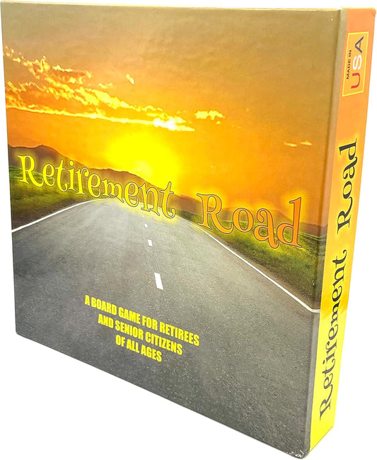 Retirement Road Board Game | Retirement Gift | Board Game for Senior Citizens | Gift for Parents or Grandparents | Board Game for Game Night | 2 to 6 Players | Play Time 45 to 90 Minutes