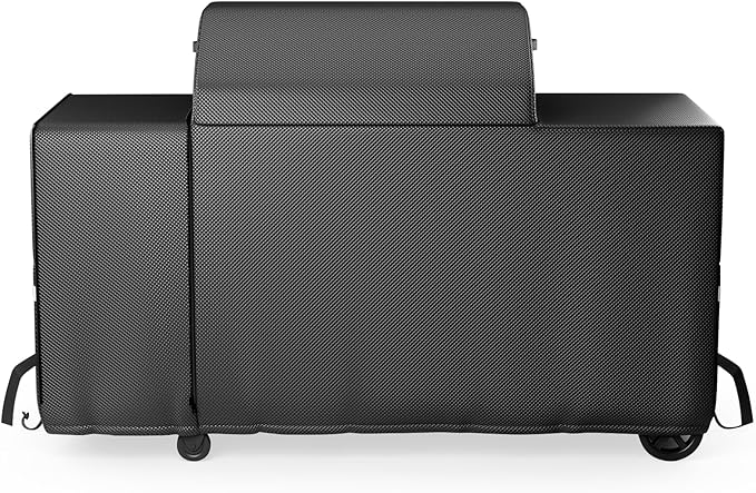 Grill Cover for Traeger Woodridge Pro & Elite, Compatible with BAC776 Full-Length All Weather Grill Cover – Waterproof Traeger Woodridge Pro Cover Accessories