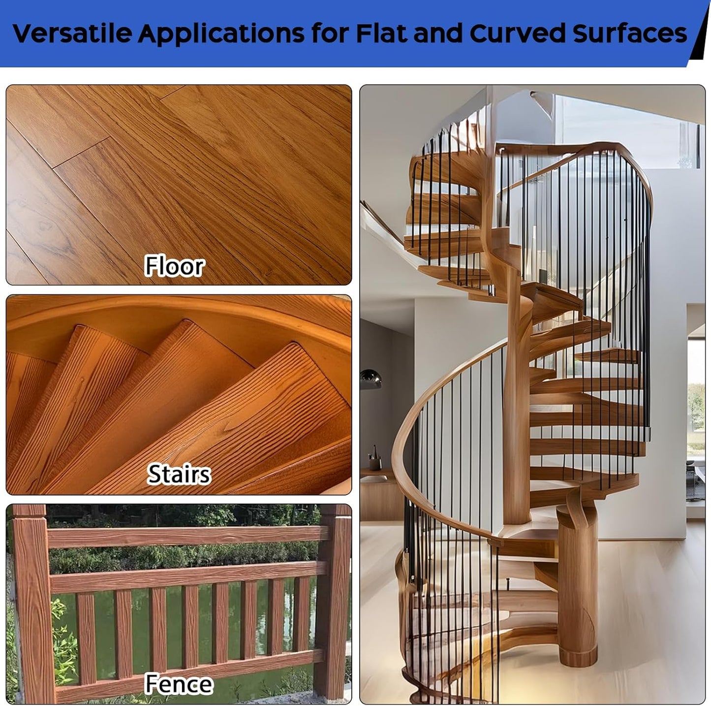 18PCS Wood Grain Tool, Wood Graining Tool Set with Extra 12pcs 4inch Paint Roller Kit with Tray，Rubber Wood Grain Roller Tool for Painting Look Like Wood,Natural Wood Grain Maker,DIY Room Art