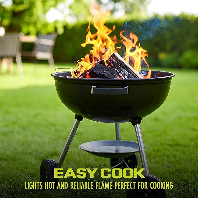 Sun Joe 40-Pound Fatwood Fire Starter Sticks, All-Natural Pine Kindling for Fireplace, Wood Stove, Pit and Grill, Made for Indoor or Outdoor Use