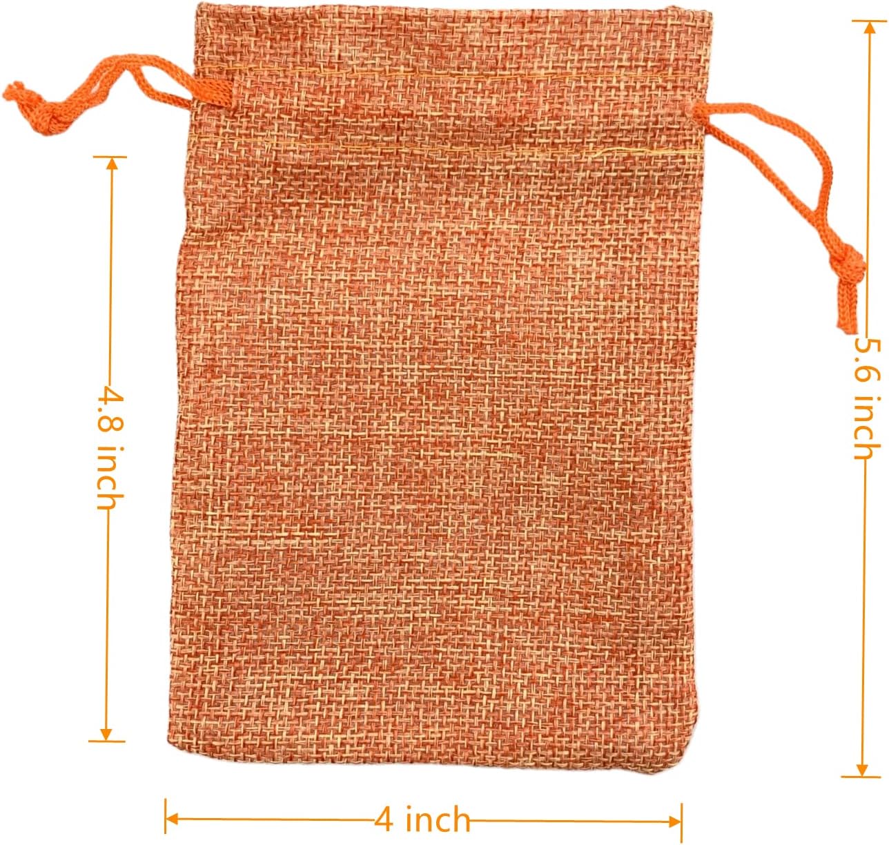 Palmhomee Pack of 25 Burlap Gift Bags with Drawstring Linen Jewelry Pouches Wedding Hessian Jute Bags for Birthday Jewelry and Treat Pouches Party Wedding Favors Gift Art and DIY Craft (4x5.6 Inch,