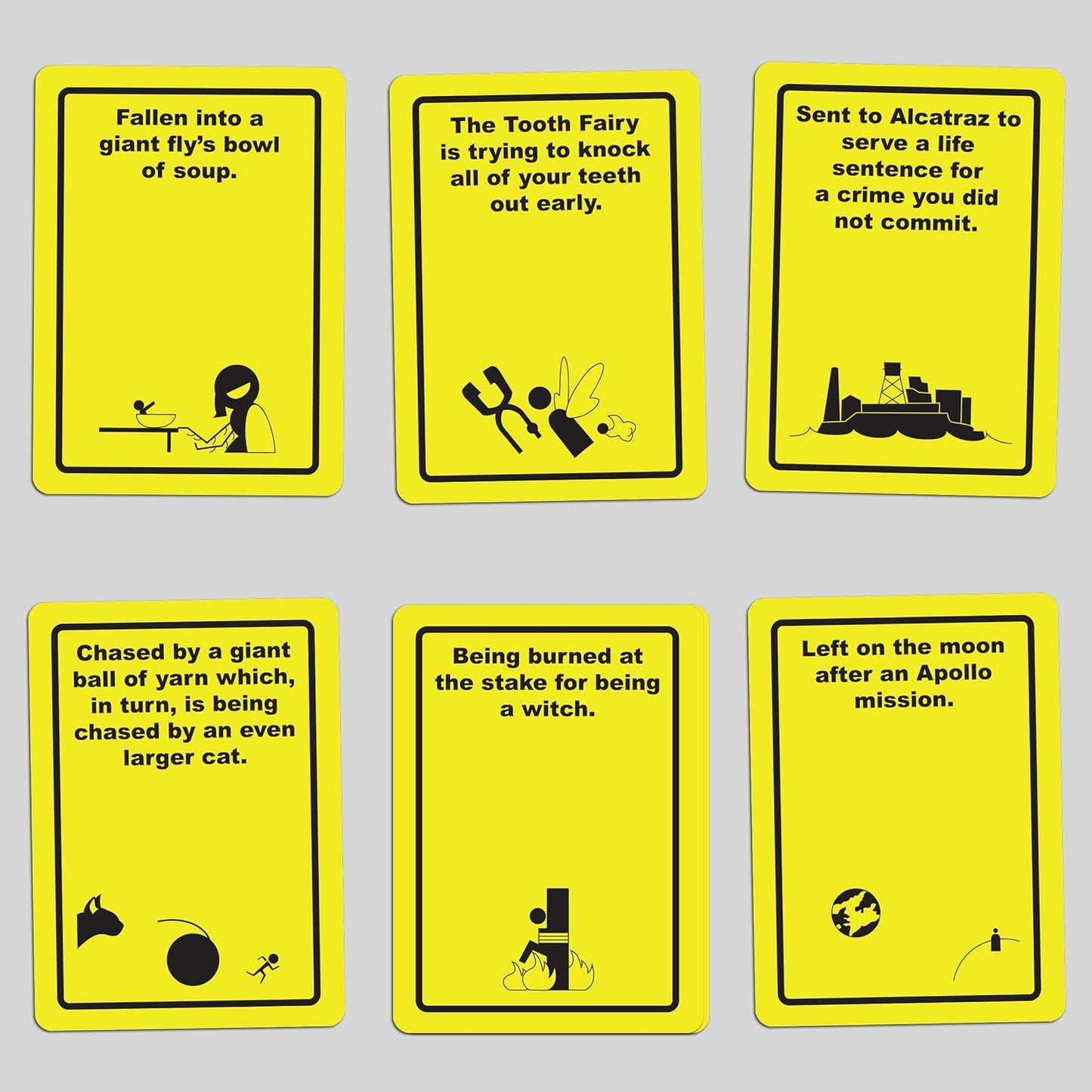 Danger The Game: The Card Game of Bizarre Dangers and Rescues - Family & Adult Game Night - Easy to Learn - Party Games - Family Board Games - 3+ Players