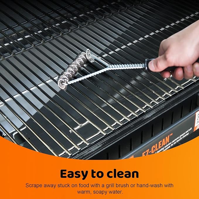 Stainless Steel Cooking Grates for Traeger Woodridge Pro Pellet Grill,Grill Grates for Traeger Woodridge Elite Pellet Grill, Sear Grate Grill Grids Replacement Parts for Traeger Grills Accessories