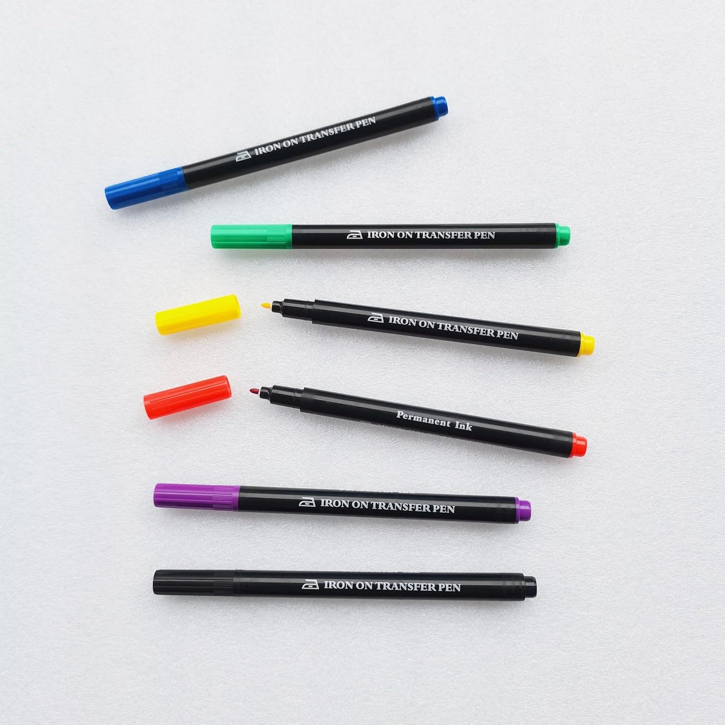 Iron On Transfer Pens, Embroidery Transfer Pen, 6 Pack