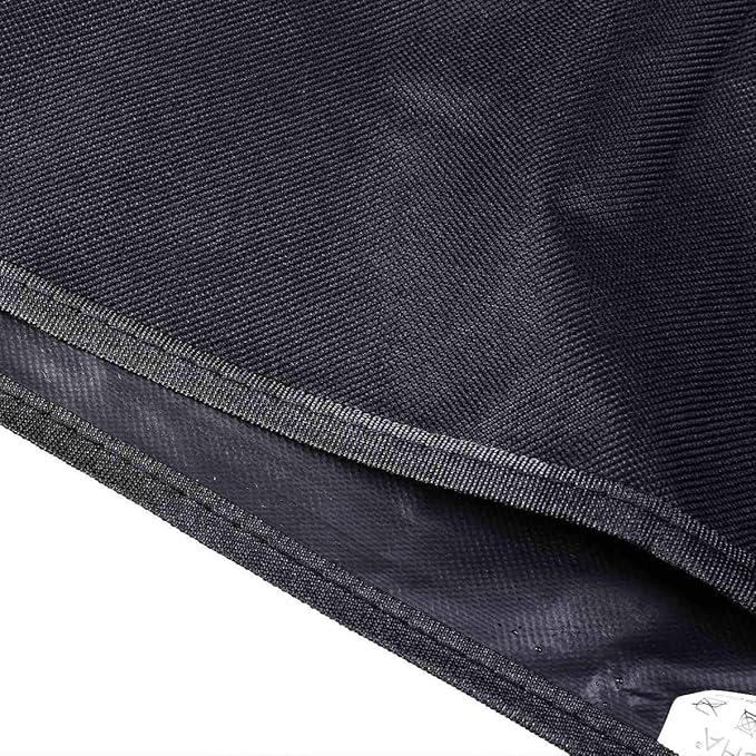 60 Inch BBQ Grill Cover, Wenscha Premium Barbecue Gas Grill Covers Heavy Duty Waterproof, 60x30x48 Inches, UV & Fade & Rip Resistant, Fits Most Brands of Grill - Black