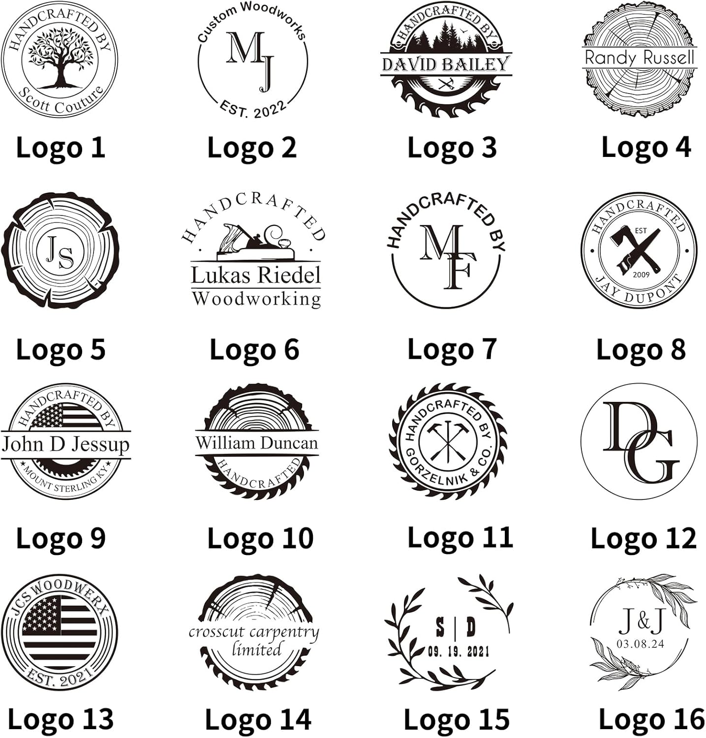 Custom Electric Branding Iron for Wood, Adjustable Temperature Wood Branding irons Personalized Wood Burning Letter Stamp for Leather Woodworking Tool, Handcraft & Wedding Gifts(2Inches)