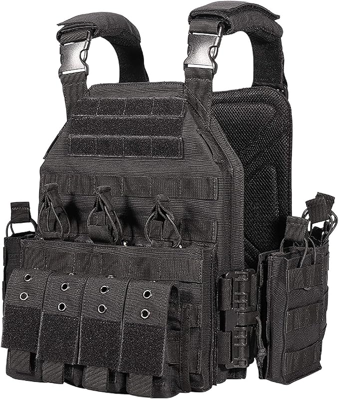 BOMTURN Upgrade Tactical Airsoft Outdoor Vest