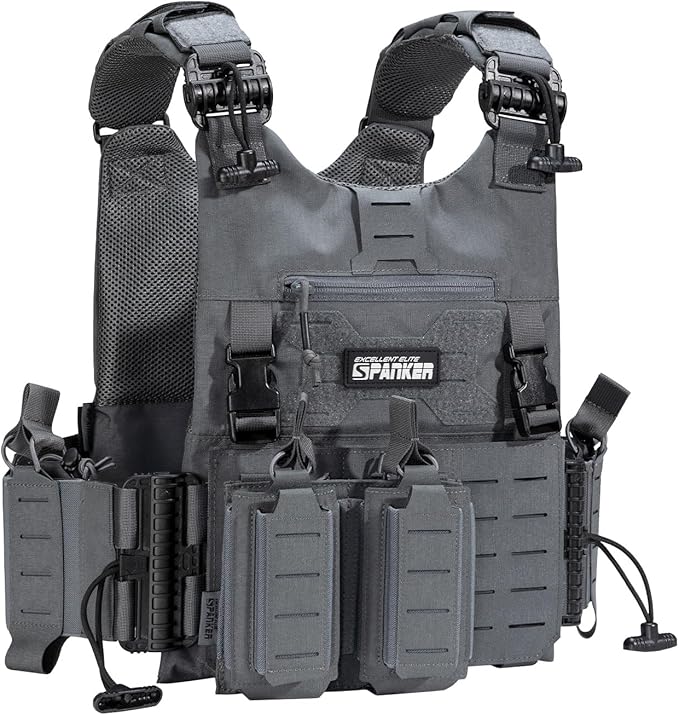 EXCELLENT ELITE SPANKER Tactical Open-Top Single/Double/Triple Molle Mag Pouch for Pistol Mag Pouch Tactical Bag Accessories Holder
