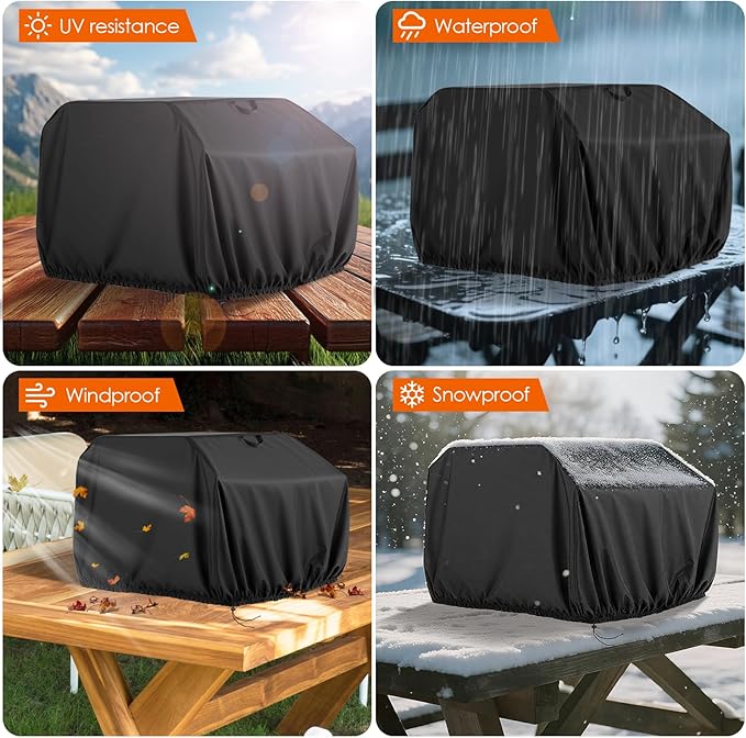 Pizza Oven Cover for Nexgrill 12,TwoPone Waterproof Pizza Oven Accessories Carry Cover for Outdoor