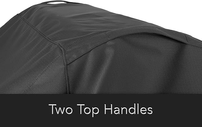 Covermates Grill Cover - Weather Resistant Outdoor Cover, Heavy Duty BBQ Covers for Large Outdoor Kitchen, Ultima 600D Polyester, 80 Inch, Ripstop Black