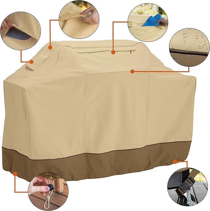Classic Accessories Veranda Water-Resistant 58" BBQ Grill Cover