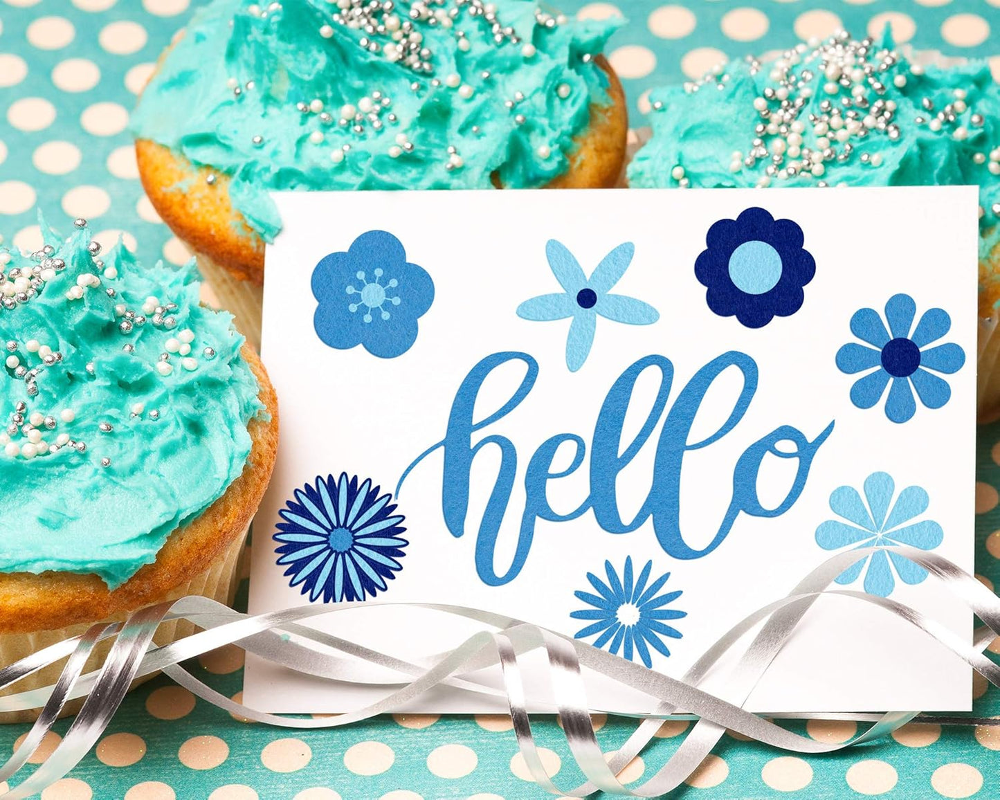 Whaline 18Pcs Felt Fabric Sheets Assorted Blue Craft Felt Pack for Winter Xmas DIY Craft Sewing Patchwork Art Projects, 3 Colors, 7.9 x 11.8 Inch