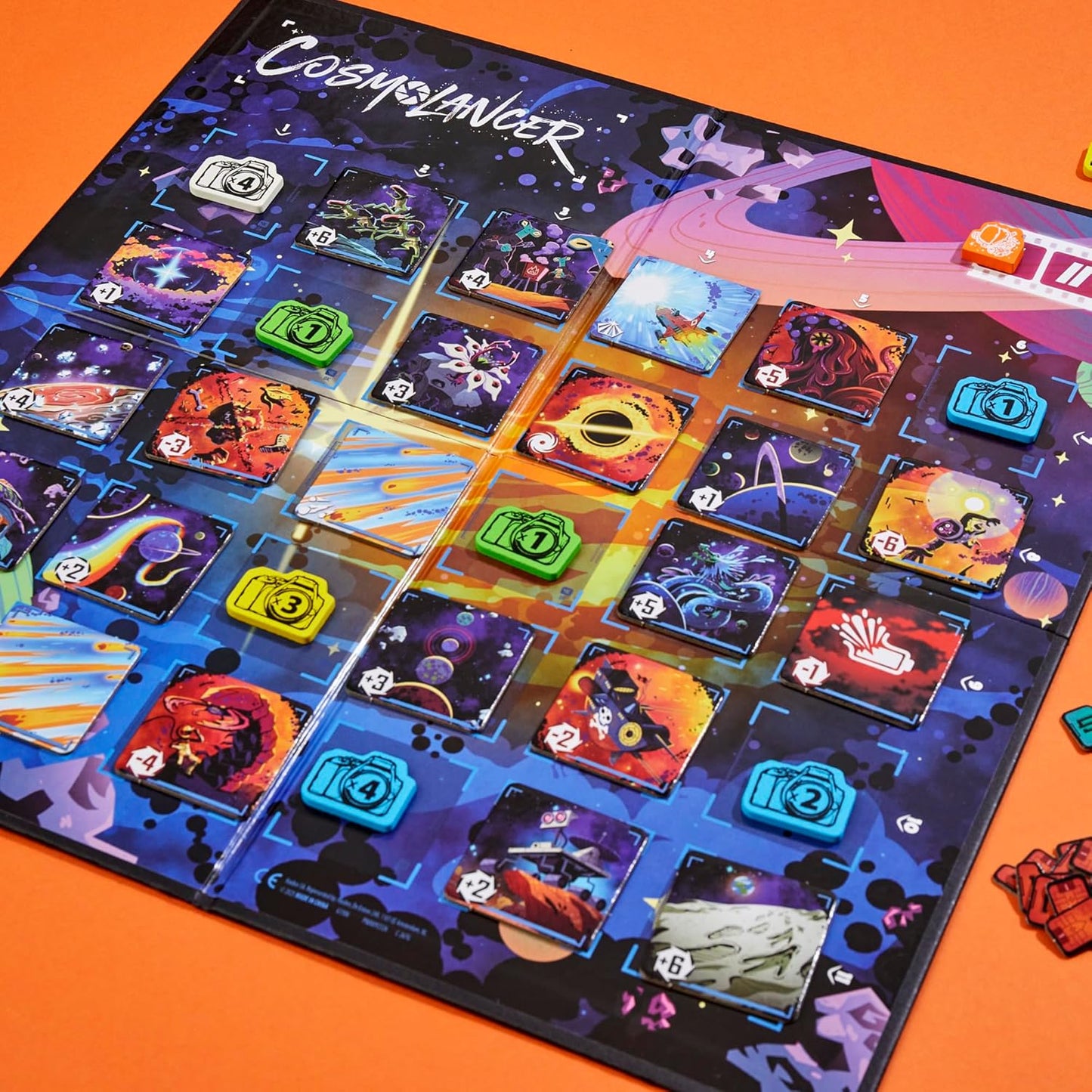 Cosmolancer Board Game | A Strategy Game by Reiner Knizia | Ages 9 and Up | 2 to 4 Players | 30 Mins. | Family Games for Kids, Teens, and Adults