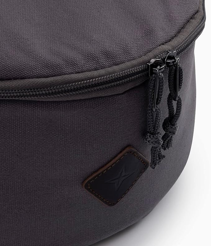 Barebones Padded Utility Storage Bag – 7L Durable Canvas Storage for Camping Gear, Lanterns, Tableware – Zipped Top, Padded Walls, Shoulder Strap, and Multiple Compartments for Travel or Outdoor Use