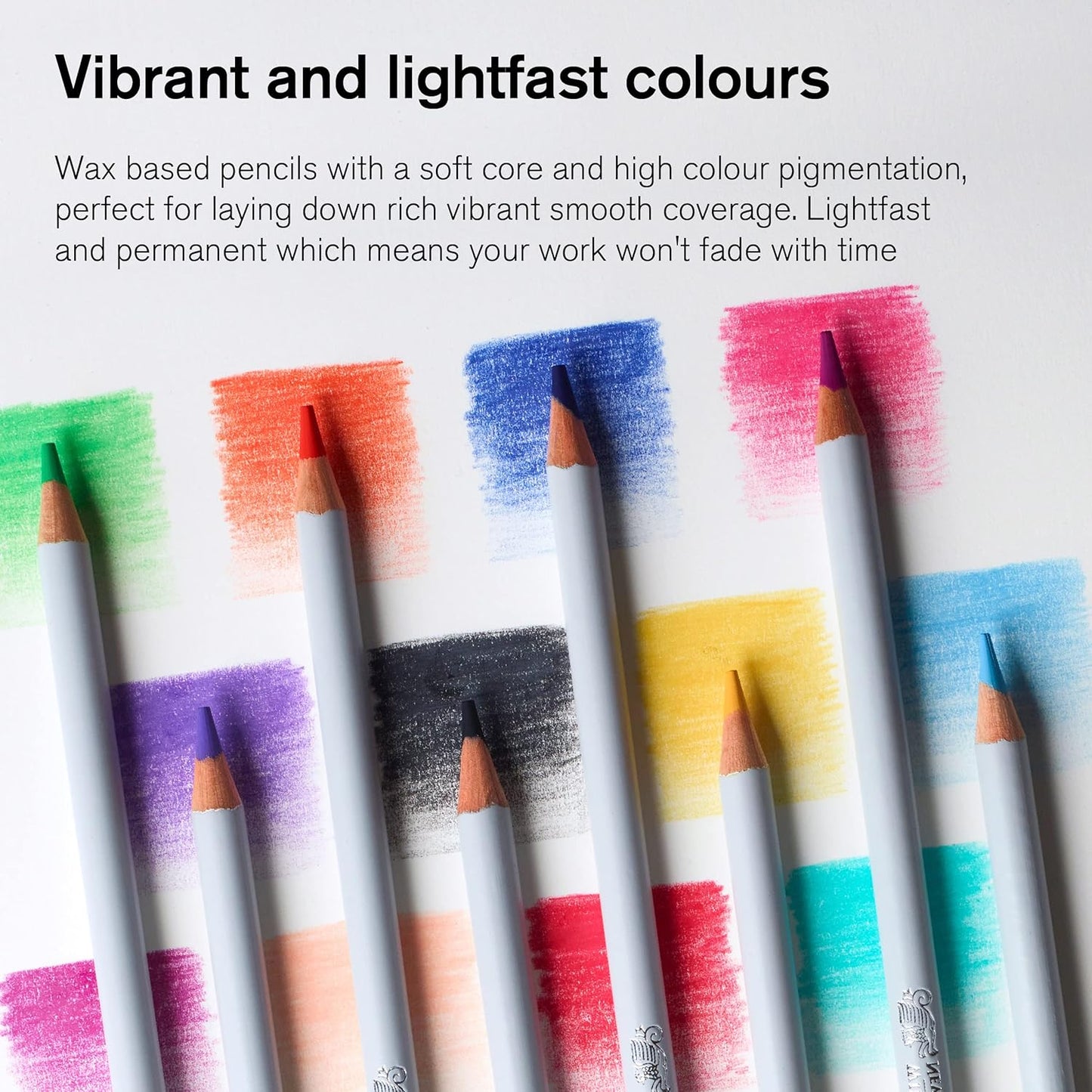 Winsor & Newton Studio Collection Artist Pencils, Color Pencils, Set of 24