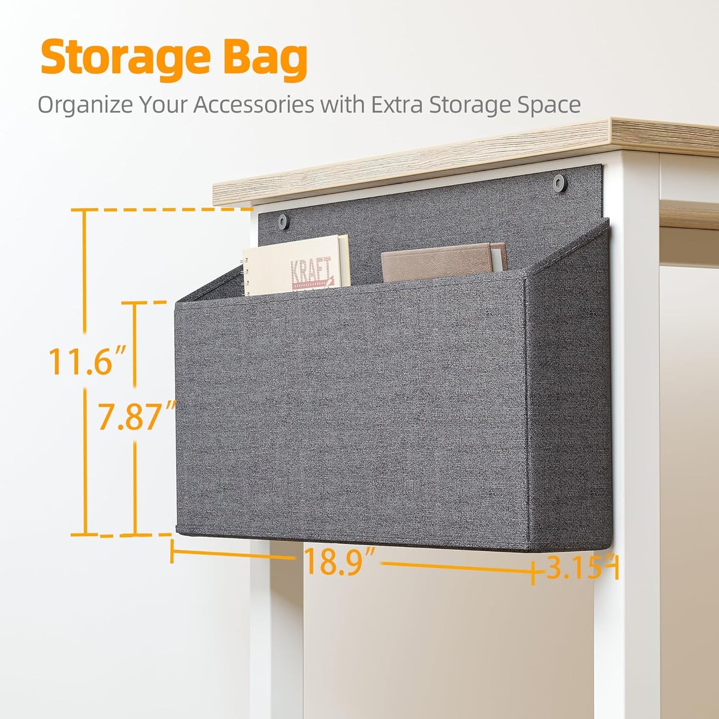 TIQLAB L Shaped Computer Desk with Power Outlets, 40 Inch Small Corner Desk with Reversible Shelves, Gaming Desk Computer Table Study Writing Table for Home Office Bedroom Small Space, Maple