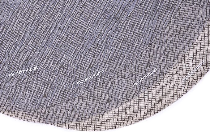 modern-twist Placemat 100% Food-Grade Silicone, Oval, Waterproof and Reusable, Linen – Chocolate