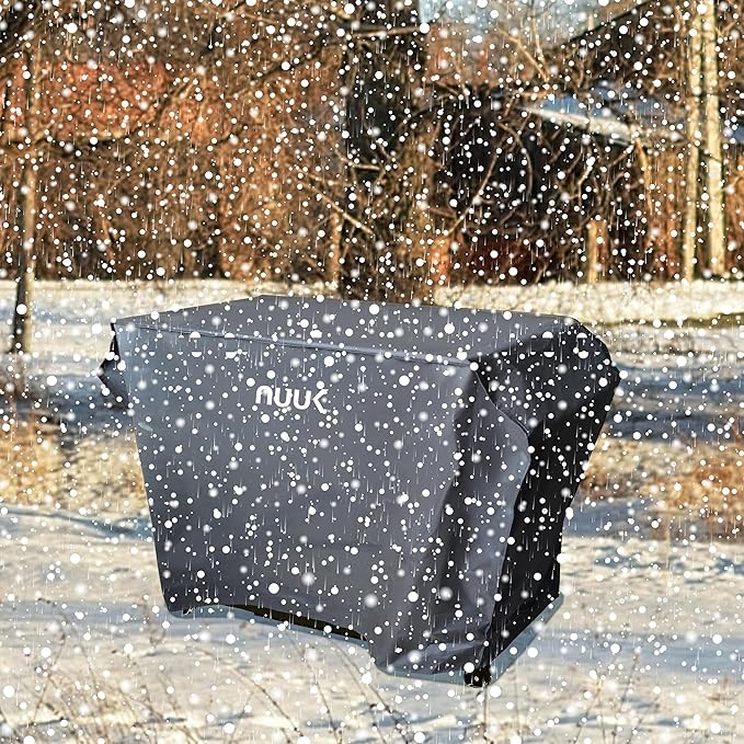 NUUK 20IN x 42IN Waterproof Outdoor Cooking Station Cover for Kitchen Prep Island, Heavy Duty UV Resistant BBQ Grill Table Covers for Pizza Oven Cart