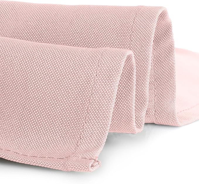 Gee Di Moda Rectangle Tablecloth - 70 x 120 Inch Pink Table Cloth for 6 or 8 Foot Rectangle Tables - Heavy Duty Washable Fabric - for Holiday Party, Dinner, Weddings, Baby Shower & Events