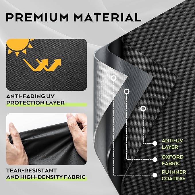Griddle Cover for CharBroil Bistro Pro Electric Grill & Griddle 25302145/25302146, Outdoor Grill Cover for Charbroil Bistro Pro Gas Grill 25302161