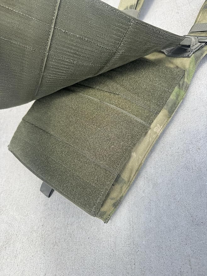Redemption Crusader 2.0 Molle Quick Release Buckles Airsoft Vest With Adjustable Size Sides And Triple Pouch
