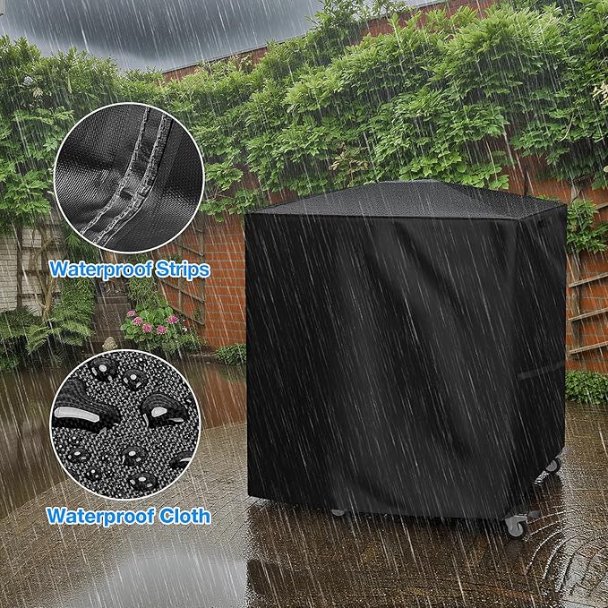 Grill Cover for Blackstone Model 8003 E-Series 22" Electric Tabletop Griddle with Prep Cart,Waterproof Heavy Duty Indoor Griddle Cover