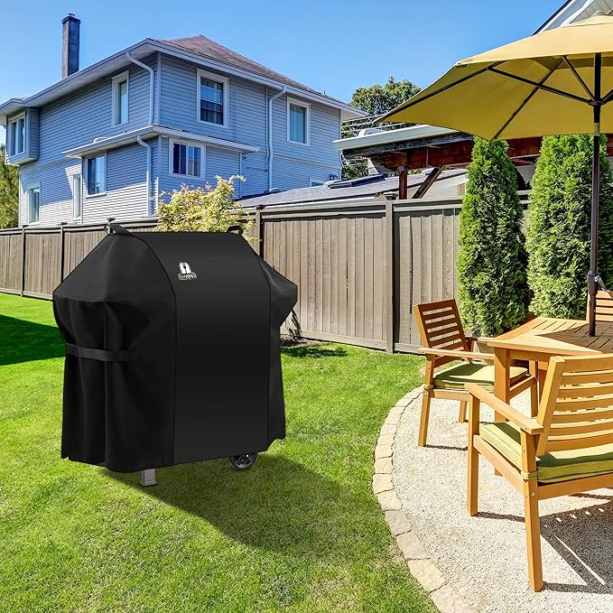 SUPJOYES 7106 Grill Cover for Weber Spirit 200 and 300 Series, 52 Inch BBQ Grill Covers, Heavy Duty Waterproof Barbecue Accessories
