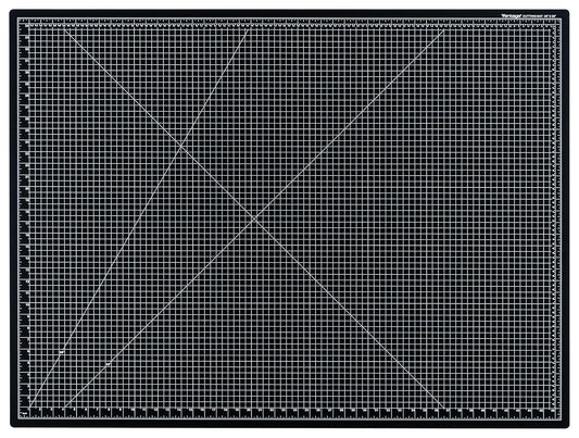 Dahle Vantage 10674 Premium Self-Healing Cutting Mat, 36"x48", 1/2" Grid, 5 Layers for Max Healing, Perfect for Crafts & Sewing, Black
