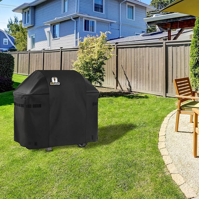SUPJOYES Gas Grill Cover for Weber Spirit II 210, 48 Inch BBQ Grill Covers, Heavy Duty Waterproof Barbecue Accessories