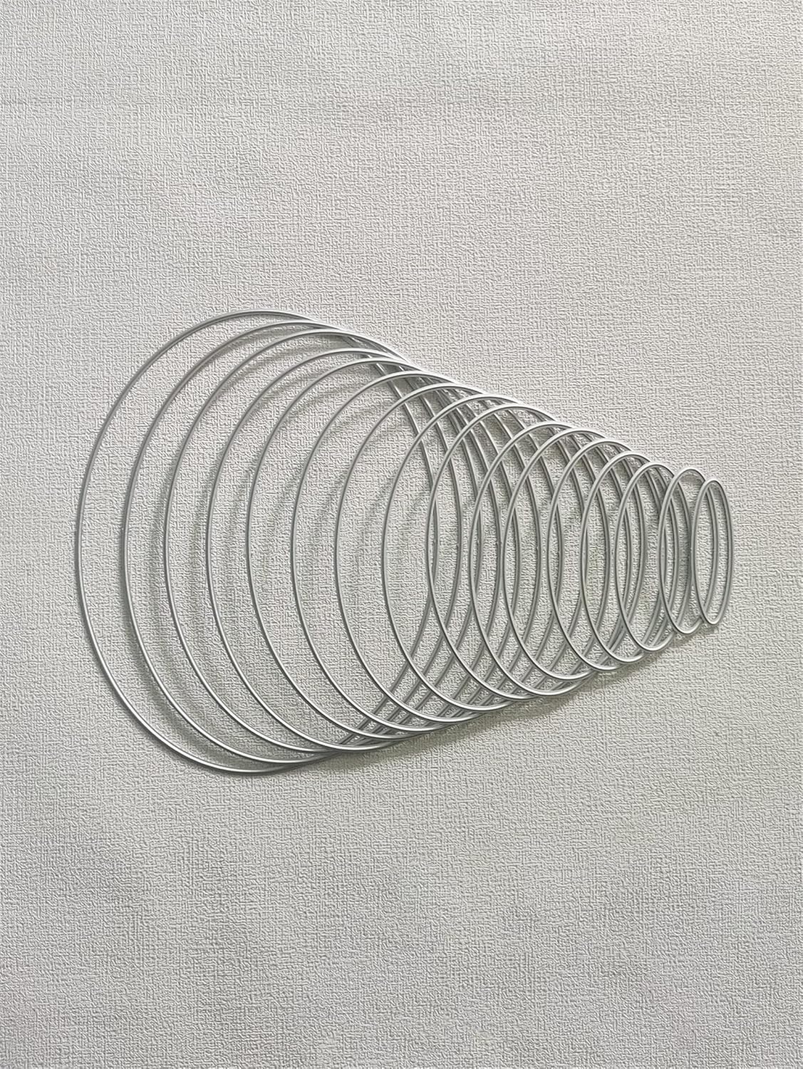 Cutting Dies Metal Stencils Scrapbooking Tools Flowers Lace Frame DIY Embossing Template for Paper Card Making Album Arts Crafts Supplies (Oval Set-14.5x11.2cm)