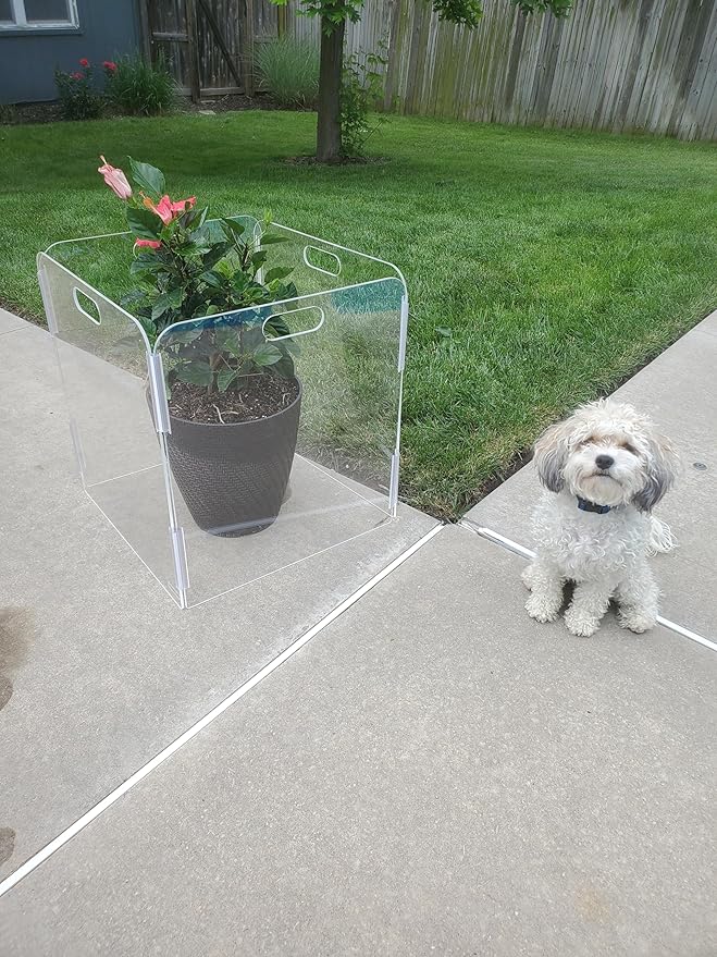 Pet Barrier (3-Panel) | Free-Standing Pet Gate | Foldable | Protect Your Indoor Living Spaces, Decorations, and Important Items from Pets | Made in The USA