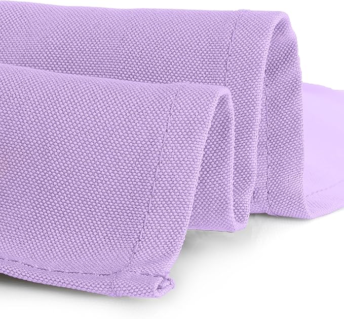 Gee Di Moda Rectangle Tablecloth - 70 x 120 Inch Lavender Table Cloth for 6 or 8 Foot Rectangle Tables - Heavy Duty Washable Fabric - for Holiday Party, Dinner, Weddings, Baby Shower & Events