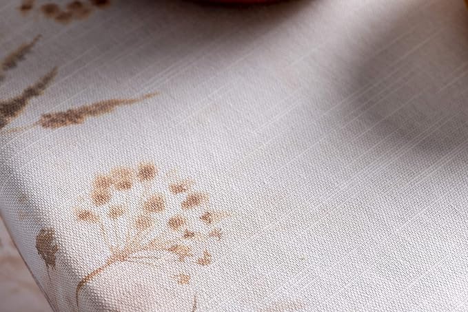Maison d' Hermine Table Cloth Round Table 100% Cotton 69 Inches Fall Tablecloth Reusable Everyday Use for Thanksgiving Christmas Decorations Dining Farmhouse Party (Faisan D'Automne)