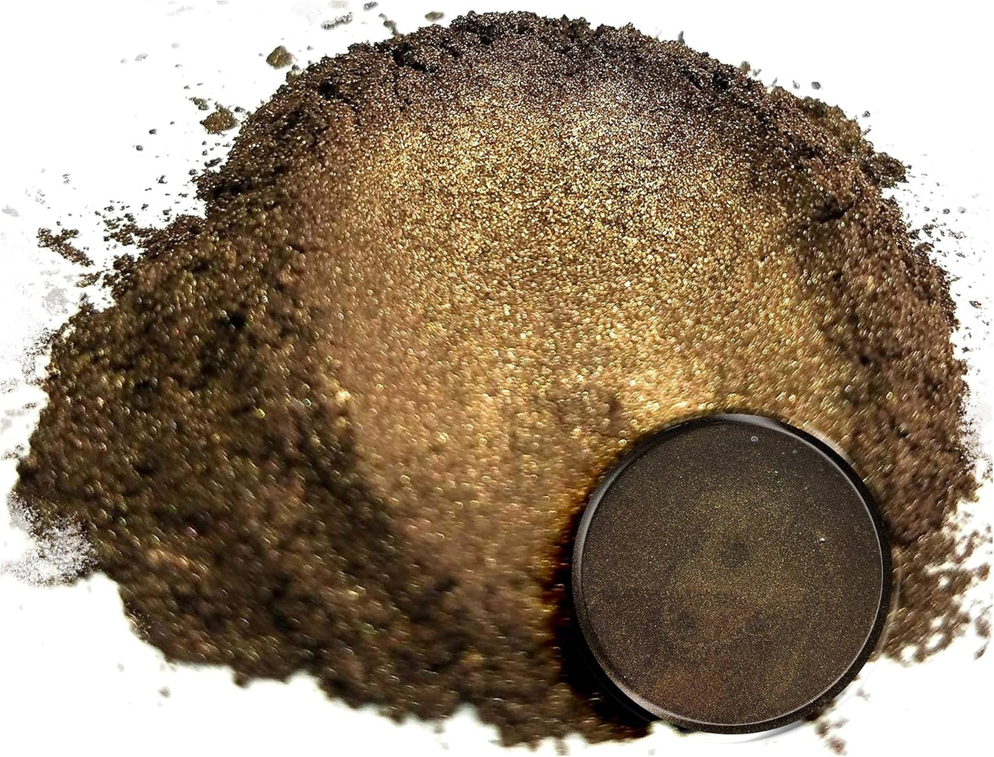 Eye Candy Pigments Premium Brown Mica Powder - Kendo Brown (50gr) - for Epoxy, Resin, Soap, Paint, Woodworking, Acrylic Pouring, Bath Bombs, Fishing Lures - DIY Arts and Crafts Additive