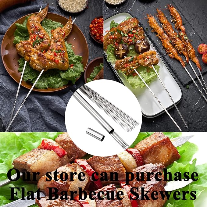 WILLBBQ Charcoal Grills Commercial Quality Portable Hibachi BBQ Lamb Skewer Folded Camping Barbecue Grill for Backyard Outdoor Cooking Use(39.4x7.1x5.1 inch) - The Perfect Gifts for Grill Lovers