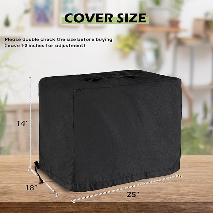 Grill Cover for NXR 3 Burner Portable Gas Grill, Heavy-Duty 600D Outdoor Griddle Cover for Bestfire 3-Burner Tabletop Gas Grill, Tabletop BBQ Cover for NXR 3 Burner Outdoor Barbecue