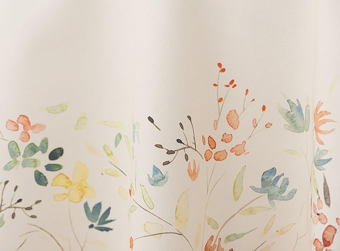 Maison d' Hermine Table Cloth Round Table 100% Cotton 69 Inches Tablecloth Reusable Decorative Everyday Use for Dining Room, Farmhouse, Home, Party, Festive & Wedding Spring Summer - Colmar