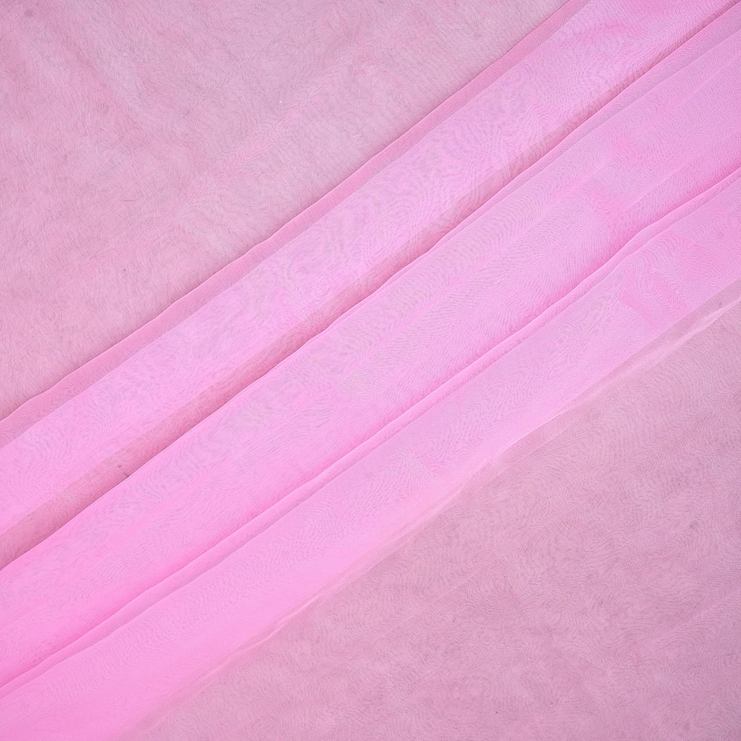 Organza Fabric 10 Yard Bridal Solid Sheer Bolt for Home Décor, Table Décor, Bridal, Fashion, Crafts, Decorations Silky Shiny Organza 44" - (10 Yard, Baby Pink)