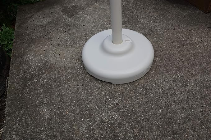Portable, Outdoor Spa and Pool Towel Rack - Bone. Made in The USA 3 Bar Towel Stand for Indoor and Outdoor Use. 50” Tall Towel Tree by Outdoor Lamp Company