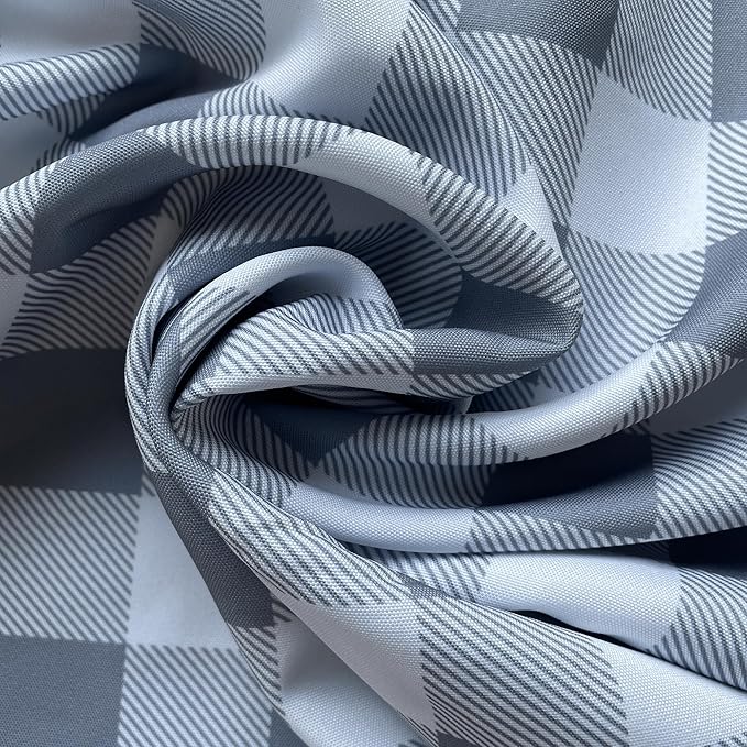 Classic Gingham Buffalo Tablecloth Fabric - Oblong 58x144 Inch Water Proof Checkered Table Cloth for Indoor Outdoor - Table Cover for Birthday, Picnics, BBQs, and Parties