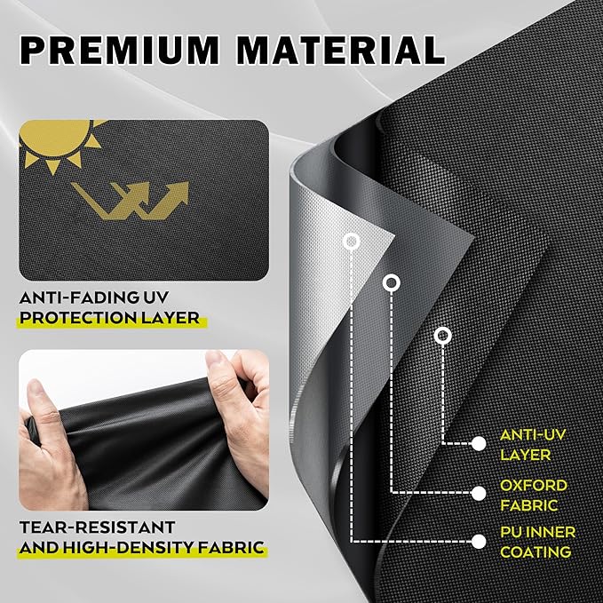 Griddle Cover for Blackstone ProSeries 2-Burner 22" Propane Omnivore Griddle, Flat Top Grill Cover for Blackstone Pro Series 22in Grill 2414 2165 2063