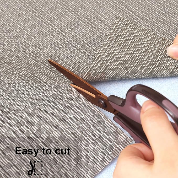 Myir JUN Table Runner, Vinyl Table Runner Indoor Arbitrarily Cropped Runner for Table Heatproof for Home Party (Golden Silver, 15 x 94 inch)