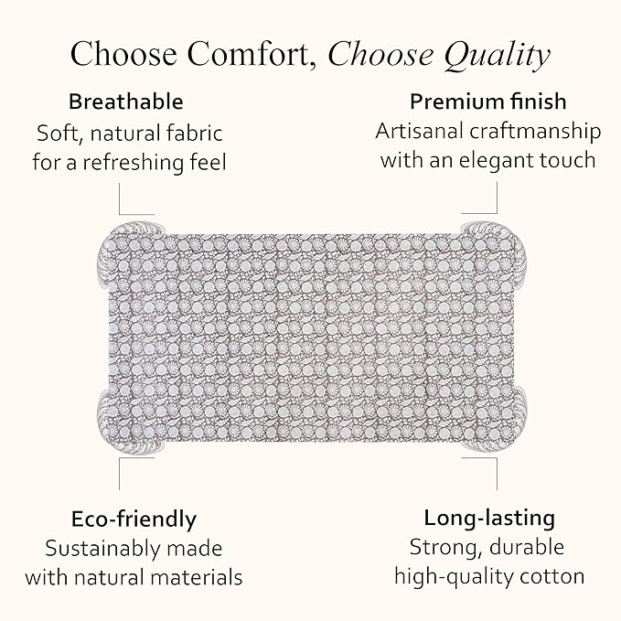 CPC Rustic Brown Tablecloth 100% Cotton 60x60 Inch Indian Block Print Rectangle Table Cover, Table Cloth for Gifting in Weddings, Halloween, Fall, Christmas, Thanksgiving