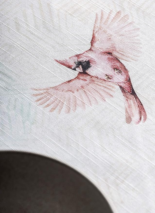 Maison d' Hermine Table Cloth Rectangle Table 100% Cotton 60 x 108 Inches Tablecloth Reusable Decorative for Dining Room, Farmhouse, Home, Party, Festive & Wedding Spring Summer - Flying Birds