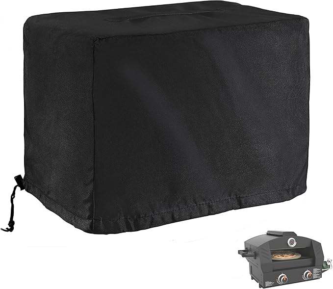 Pizza Oven Cover for Blackstone Tabletop Pizza Oven with 15" Cordierite Stones, Heavy-Duty 600D Protective Cover for Blackstone 15in Pizza Maker 6964/6963/6962/6961/6960