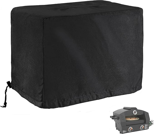 Pizza Oven Cover for Blackstone Tabletop Pizza Oven with 15" Cordierite Stones, Heavy-Duty 600D Protective Cover for Blackstone 15in Pizza Maker 6964/6963/6962/6961/6960